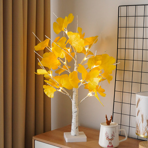 Ginkgo Leaf <b>Tree</b> Light <b>LED</b> Warm White 20000H Home Decor Holiday Decoration - Product Image 1