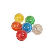 Boîtes mystères de jouets, balles en plastique transparentes colorées de 28 mm/200 mm, plusieurs tailles, modèle 0112-5, pour machines, à partir de 14 ans, unisexe, original