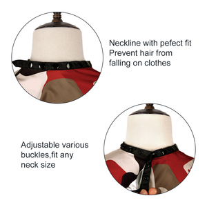 Mantella da <span class=keywords><strong>Barbiere</strong></span> con Chiusura a Scatto, Mantella Regolabile per Parrucchieri, 50 X 60 Pollici - Product Image 4