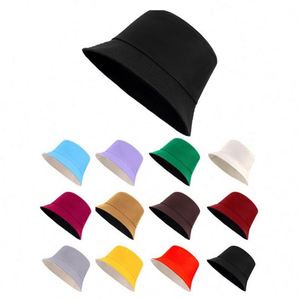 Wholesale Unisex Luxury Fashion Wide Brim Cotton Bucket <b>Hat</b> High Quality <b>for</b> Sports Fishing Plain Bucket <b>Hat</b> - Product Image 1
