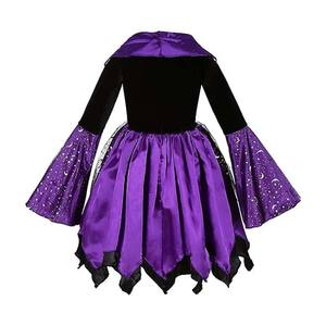 Habillage des reliques Fête Robe de sorcière fille violette pour jeu de rôle ZMHC-039 - Product Image 4