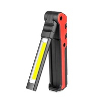 Lampe de travail LED portable rechargeable par USB, 360 lumens, ESEN107, avec base magnétique, lampe torche