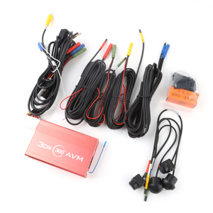 กล้องติดรถยนต์แบบพาโนรามา360 3D ระบบรักษาความปลอดภัย3D มองเห็นกลางคืนรอบ - Product Image 3