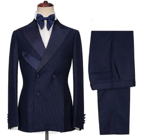 Completo <span class=keywords><strong>da</strong></span> Uomo Elegante XXS-7XL: Blazer e Pantaloni Slim Fit per Occasioni Formali e Business - Product Image 3
