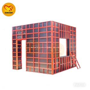 Coffrage en Panneaux d'Acier Allié Moderne, Cadre Métallique pour la Construction de Colonnes et de Dalles (Cofragem Contrucao Civil) - Product Image 4