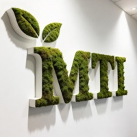 Nouveau Design Moss Letter Sign,Custom Moss Sign,Moss Logo Wall Sign,Business Logo Signage