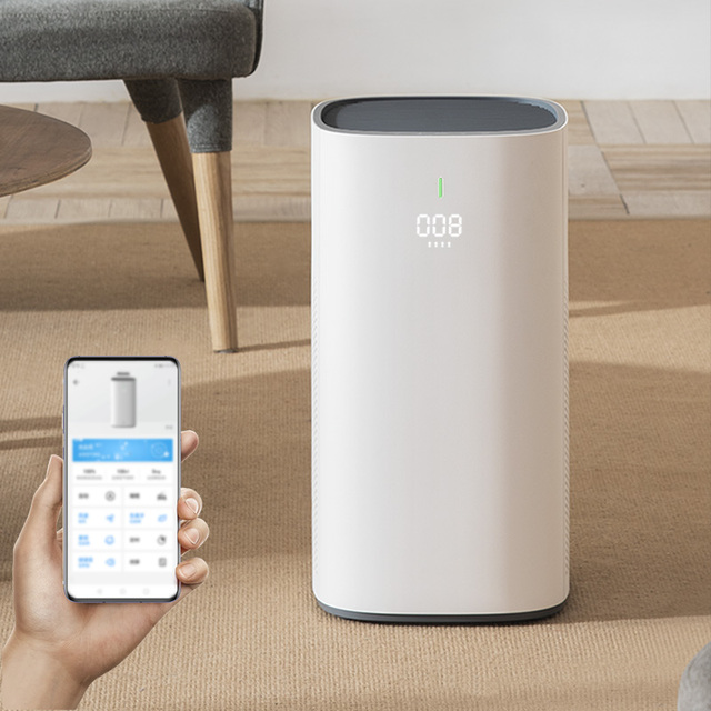 Tuya air Purifier Manufacturer in China Golden Supplier Hepa Filter Portable Wifi air Purifier With Sensor