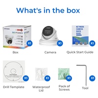 Caméra IP de détection de mouvement de vision nocturne intelligente HITOSINO OEM HS-CUT05G2-LIA 5MP