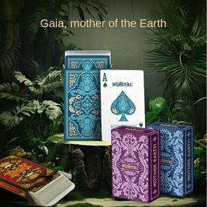 Naipes Universales Especiales de PVC, Resistentes al Agua, Personalizables, Diseño WQROYAL/ELECTON PIRATES, para el Hogar, Marca <span class=keywords><strong>Gaia</strong></span> - Product Image 4