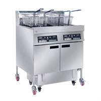Friteuse industrielle commerciale pour poulet, friteuse électrique ouverte / Prix de la friteuse Frymaster