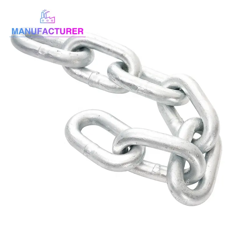 6Mm 10Mm 16Mm 19Mm 20Mm Grade 80 Alloy Steel Short Link Welded Heavy G80 Lifting Chain