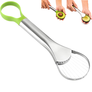 Cuchillo Manual de Acero Inoxidable Resistente al Calor <span class=keywords><strong>3</strong></span> en <span class=keywords><strong>1</strong></span> para Quitar Núcleos de Verduras, Aguacates, Pelar y Cortar Frutas - Product Image 1