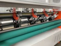 Machine de découpe et de rainurage électrique à réglage manuel pour carton ondulé avec lame fine