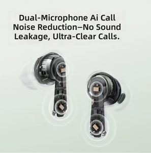 Écouteurs intra-auriculaires sans fil <span class=keywords><strong>OPPO</strong></span> <span class=keywords><strong>Enco</strong></span> Air 4 avec réduction de bruit active 5.4 pour JL, autonomie de la batterie de 15 à 20 heures, indicateur LED - Product Image 5