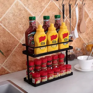 Soporte de estante de encimera resistente, perfecto para utensilios de cocina, accesorios de baño, almacenamiento multiusos, fácil de limpiar - Product Image 5