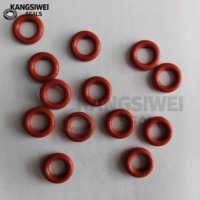 Joint d'étanchéité en caoutchouc silicone du fabricant, résistant aux hautes températures, taille personnalisée, diamètre complet 10/20/30 mm, produits en caoutchouc