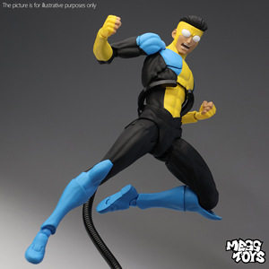MESS TOYS Figurine articulée en PVC écologique Invincible Young Hero Mark Neighbor et Best Friend - Product Image 3