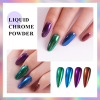 Robifel 2024 Nouveauté Chrome Liquide pour Ongles Sain 3ml Magique Vente en Gros Effet Miroir Magique Liquide