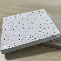 Plafond suspendu moderne 2x4 en fibres minérales blanches, design acoustique, pour hôpital