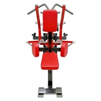 Máquina de remo sentado personalizada para gimnasio, máquina de fitness con carga de placas, Pure Strength