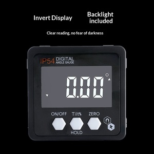 4*90 Mini Electronic Digital Magnetic Inclinometer Box Small Slope <b>Spirit</b> Level - Product Image 5