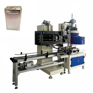 10-20L Square Paint Can/ Oil Tin Can Body Making Seamer Machine