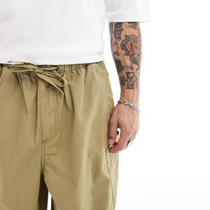 <span class=keywords><strong>Pantaloni</strong></span> sportivi Casual in cotone 100% da <span class=keywords><strong>uomo</strong></span> su misura <span class=keywords><strong>pantaloni</strong></span> Cargo con paracadute a palloncino oversize e chiusura in vita con elastico alto - Product Image 4