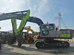 รถขุดไฮดรอลิกแบบตีนตะขาบ Zoomlion รุ่นใหม่ ดีไซน์ทันสมัย คุณภาพเยี่ยม ความจุบุ้งกี๋ 1.0 ลูกบาศก์เมตร รุ่น ZE215E พร้อมอะไหล่ - Product Image 3