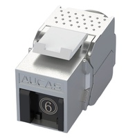 Kabel LAN solusi 24-23awg kawat terhubung ke FTP Keystone Jack + 8P8C Modular Plug CAT6 Converter