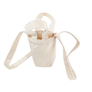 Thermos personnalisé pour thé au lait, sac de poche pour café, sac à boisson en toile de coton - Product Image 5