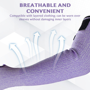 13 đo A9 cắt kháng tay áo cánh tay với ngón tay cái <span class=keywords><strong>l</strong></span>ỗ và móc điều chỉnh và vòng <span class=keywords><strong>l</strong></span>ặp đóng cửa - Product Image 2