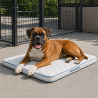 Outdoor-Hundebett mit Taschenfederkern und harter Baumwollschicht für große Hunde – OEM-Haustierbett