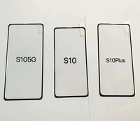 Protection d'écran en verre trempé 9H avec colle intégrale pour Samsung Galaxy S8 S9 Plus S10 S10 Plus S20 Plus Ultra