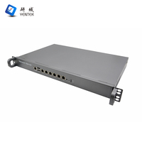 英特尔酷睿I5 I7 3210M 5205U Linux Pfsense防火墙路由器1U机架Sfp 2.5g 6局域网SFP网络服务器电脑，库存状态