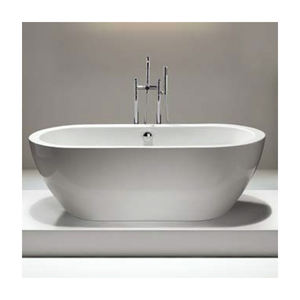 <span class=keywords><strong>Baignoire</strong></span> blanche ovale de nouveau design avec une expérience de bain à remous indépendante et sans vortex à <span class=keywords><strong>fond</strong></span> <span class=keywords><strong>plat</strong></span> - Product Image 1