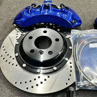Acceptons les commandes personnalisées pour différents types de kits de frein à étrier, étriers V6 avec disques en fer de 355/380 mm pour BMW F15 E36 E46 E39 E92 M3