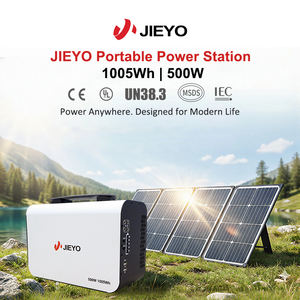 Estación de Energía Portátil JieYo 500W 1005Wh LiFePO4 con Inversor Bidireccional, BMS, <span class=keywords><strong>5000</strong></span> Ciclos, 1kwh, Estación de Energía <span class=keywords><strong>Solar</strong></span> Portátil - Product Image 2