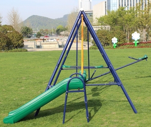 Bên Ngoài Bập Bênh Nhựa Trẻ Em Trẻ Em Trượt Glider <span class=keywords><strong>Swing</strong></span> Ghế Đặt Teeterboard - Product Image 4