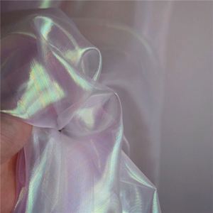 Tissu en organza léger et transparent à effet dégradé pour costumes de scène - Product Image 6