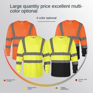 Camiseta Reflectante con Protección Solar, Transpirable, con Tejido de Ojo de Pájaro, Cuello Reflectante, Construcción de Rayón, Diseño Destacado - Product Image 3