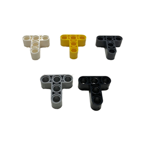 Bloques de Construcción de Ladrillos en Forma de T 3x3, ABS, Gruesos y Modificados, Compatibles con Wedo 2.0, <span class=keywords><strong>EV3</strong></span>, Spike 9686, Robots Educativos - Product Image 2