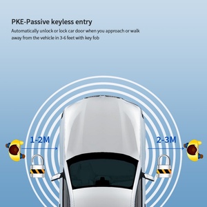 For CAN Bus PKE Car Alarm System with <b>Remote</b> Starter & Proximity <b>Lock</b> for 06-11 G-Class 06-08 E-Class 04-07 C-Class (W203) - Product Image 3