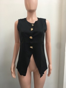 Nuevo Top con Cuello en V de Estilo Artístico Británico para Mujer, Top Holgado con Cintura Definida, Chaleco de Moda - Product Image 5