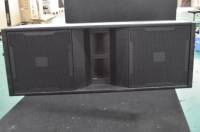 Profesional 820W Dual 12 pulgadas Split frecuencia Line Array sonido altavoz neodimio imán 8ohm para escenario al aire libre Club rendimiento