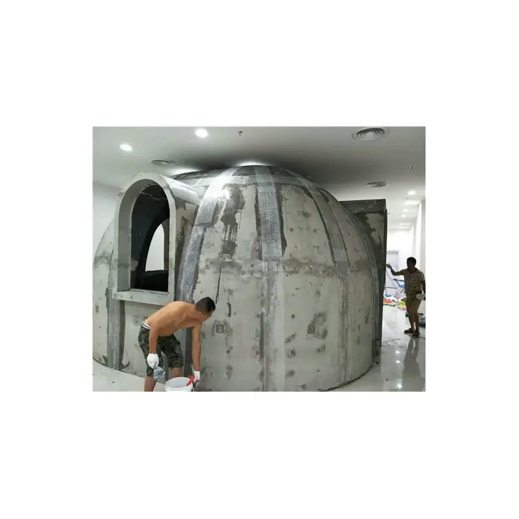 Neuankömmling 800 Sq Ft Kaufen Sie in meiner Nähe Kosten Gemeinschaft in Florida Gebäude A On Wheel Tiny Foam Dome House