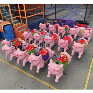 Vente chaude attrayante ferme <span class=keywords><strong>parc</strong></span> d'attractions course de cochon personnalisation animal peut choisir - Product Image 3