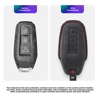 Étui à clés en daim pour Audi A5L Q6L E-tron A6L Sportback, accessoires