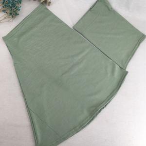 Hijab instantáneo de dama musulmana recién llegado con gorras Hijab cuadrado instantáneo liso de Color sólido al por mayor - Product Image 5