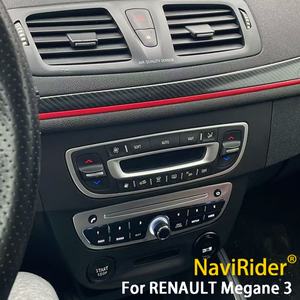 Lecteur vidéo de voiture pour RENAULT Megane 3 2008-2014, pour RENAULT Fluence 2013-2016, style OEM, panneau de commande pour contrôler l'écran Android - Product Image 2