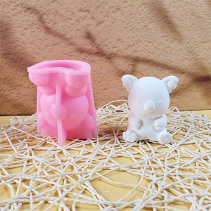 Handmade Resin Casting Molds for DIY Decorative Ornaments Ins Style Silicone Koala Molds W0454 - Product Image 1
